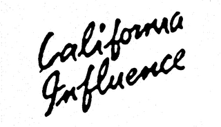 CALIFORNIA INFLUENCE logo