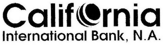 CALIFORNIA INTERNATIONAL BANK, N.A. logo