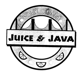 CALIFORNIA JUICE & JAVA logo