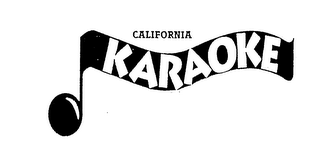 CALIFORNIA KARAOKE logo