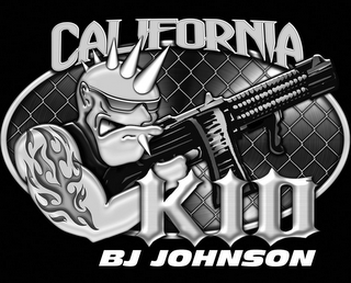 CALIFORNIA KID BJ JOHNSON logo