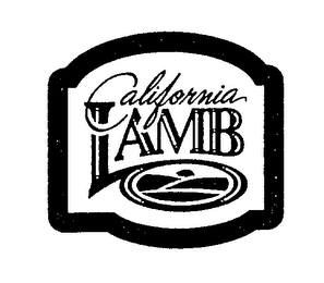 CALIFORNIA LAMB logo