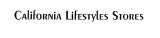 CALIFORNIA LIFESTYLES STORES logo