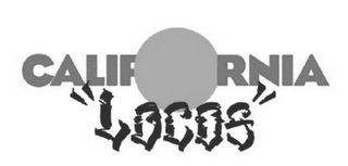 CALIFORNIA "LOCOS" logo