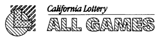 CALIFORNIA LOTTERY ALL GAMES L logo