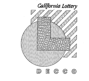 CALIFORNIA LOTTERY DECCO L