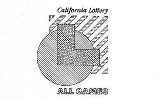 CALIFORNIA LOTTERY L ALL GAMES logo