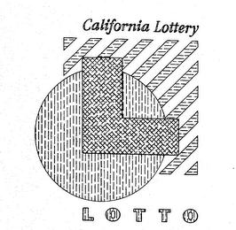 CALIFORNIA LOTTERY LOTTO L logo
