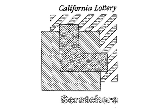 CALIFORNIA LOTTERY SCRATCHERS L logo