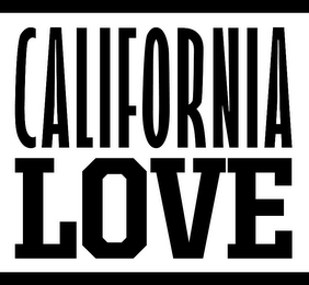 CALIFORNIA LOVE logo