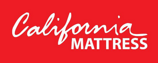 CALIFORNIA MATTRESS logo