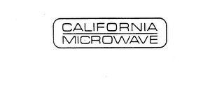 CALIFORNIA MICROWAVE logo