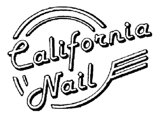 CALIFORNIA NAIL logo