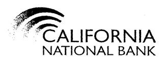 CALIFORNIA NATIONAL BANK logo