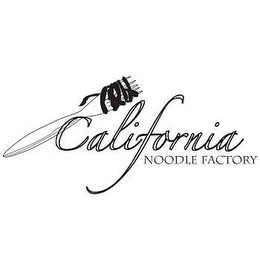 CALIFORNIA NOODLE FACTORY logo