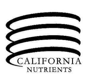 CALIFORNIA NUTRIENTS logo