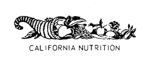 CALIFORNIA NUTRITION logo