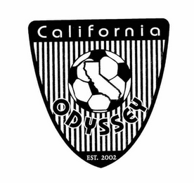 CALIFORNIA ODYSSEY EST. 2002 logo