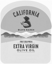 CALIFORNIA OLIVE RANCH FIRST COLD PRESS EXTRA VIRGIN OLIVE OIL logo