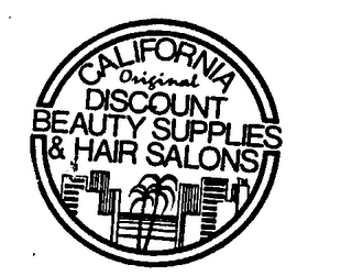 CALIFORNIA ORIGINAL DISCOUNT BEAUTY SUPPLIES & HAIR SALONS logo