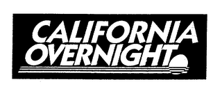 CALIFORNIA OVERNIGHT logo