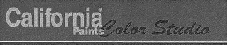 CALIFORNIA PAINTS COLOR STUDIO logo