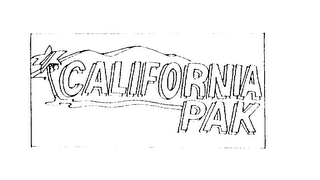CALIFORNIA PAK logo