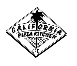 CALIFORNIA PIZZA KITCHEN CPK logo