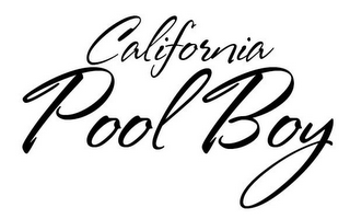 CALIFORNIA POOL BOY logo
