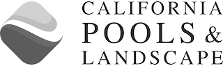 CALIFORNIA POOLS & LANDSCAPE logo