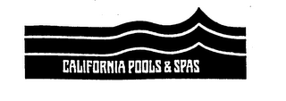 CALIFORNIA POOLS & SPAS logo