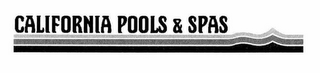 CALIFORNIA POOLS & SPAS logo