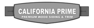 CALIFORNIA PRIME PREMIUM WOOD SIDING & TRIM logo
