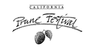 CALIFORNIA PRUNE FESTIVAL logo