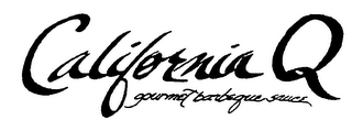 CALIFORNIA Q GOURMET BARBEQUE SAUCE logo