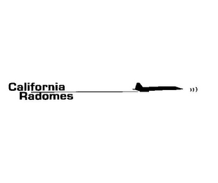 CALIFORNIA RADOMES logo
