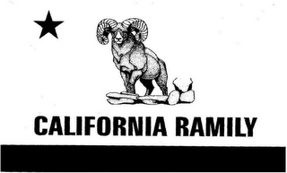 CALIFORNIA RAMILY logo