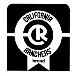 CALIFORNIA RANCHERS' BRAND CR logo