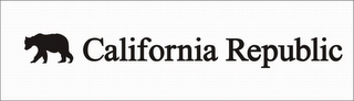 CALIFORNIA REPUBLIC logo