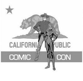 CALIFORNIA REPUBLIC COMIC CON CC logo