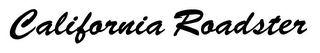 CALIFORNIA ROADSTER logo