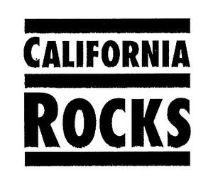 CALIFORNIA ROCKS logo
