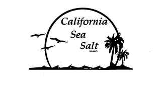 CALIFORNIA SEA SALT BRAND logo