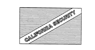 CALIFORNIA SECURITY logo