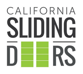 CALIFORNIA SLIDING DOORS logo