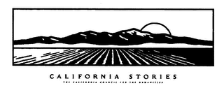 CALIFORNIA STORIES THE CALIFORNIA COUNCIL FOR THE HUMANITIES logo