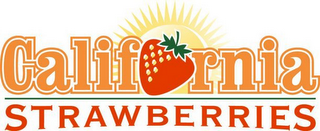 CALIFORNIA STRAWBERRIES logo