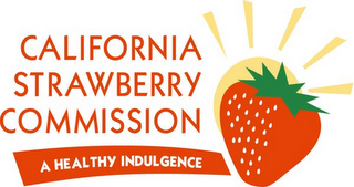 CALIFORNIA STRAWBERRY COMMISSION A HEALTHY INDULGENCE logo