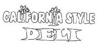 CALIFORNIA STYLE DELI logo
