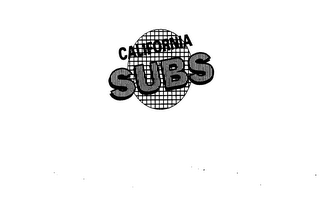 CALIFORNIA SUBS logo